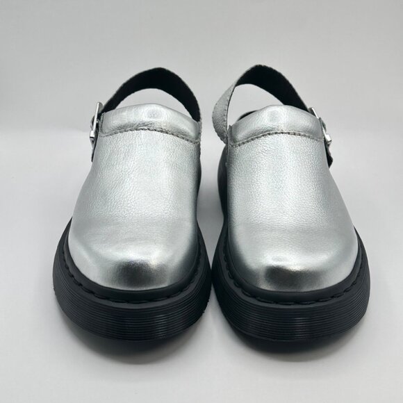 Women's Dr. Marten's Laketen Size 9 Metallic Leather Sling Back Shoes - Picture 3 of 10